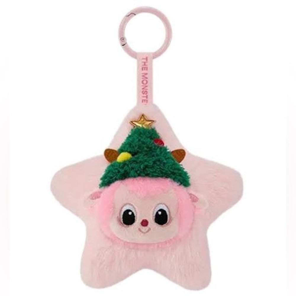 NEW THE MONSTERS LABUBU PATO Classic Series Sparkly plush pendant blind box Xmas